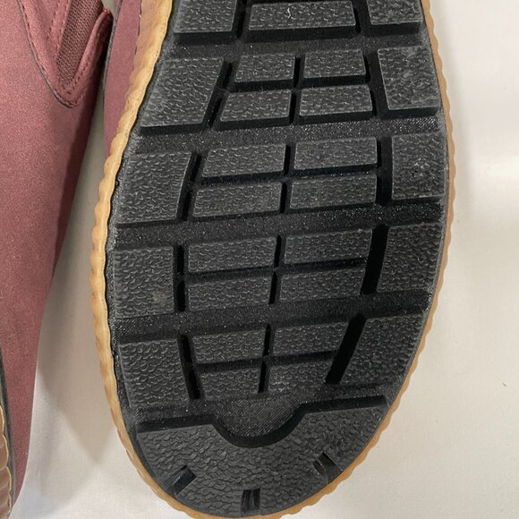 (NEW) LUGZ "Spell" Women's Non Slip Rubber Sole Slip On Loafer, Burgundy - 11 - Picture 9 of 12